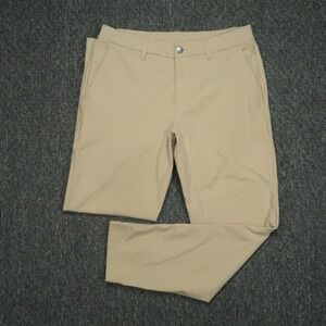 Lululemon Pants Men 31x29 Khaki Tan ABC Slim Fit 5 Pocket Trouser Warpstreme